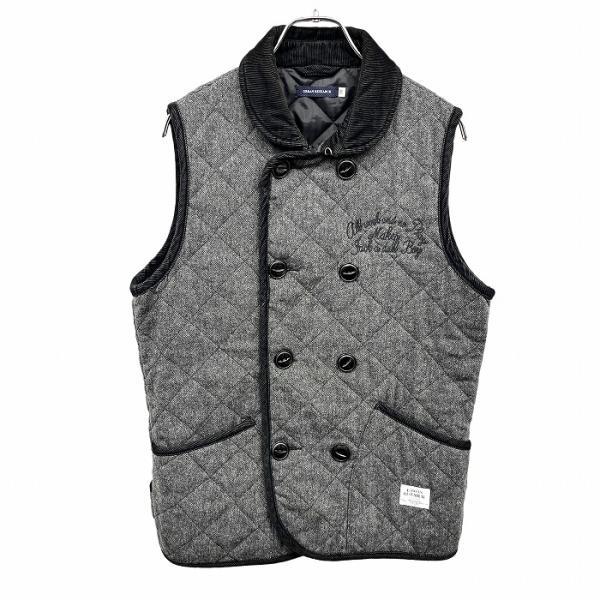 BANGAN グレー キルティングベスト BANGAN グレー キルティングベスト