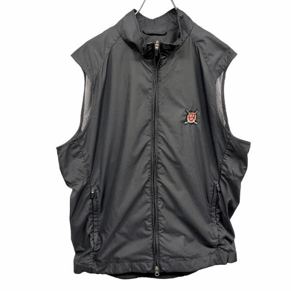 HARVARD ハーバード ゴルフ 薄手 ジャケット ベスト 背中の上半分に
