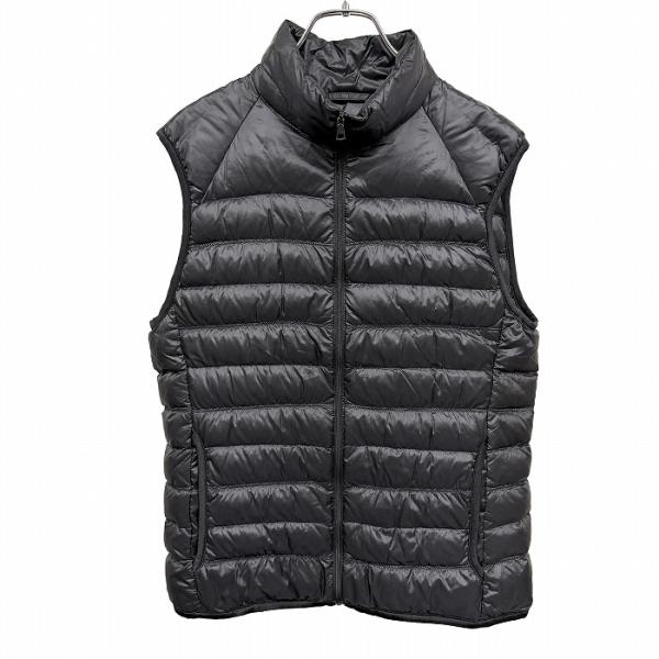 ウルトラライトダウンロングベスト ブラック UNIQLO Theory ウルトラライト ダウンロングベスト ブラック (UNIQLO