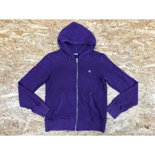 Champion Jeanasis コラボ チャンピオン ジーナシス Sサイズ レディース スウェット ジップパーカー ロゴ 裏毛 長袖 綿100 パープル 紫 Cl Undo Rowa ヤフー店 通販 Yahoo ショッピング