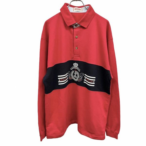 マックレガー McGREGOR 襟付き 長袖 未使用品 タグ付き McGREGOR（マックレガー） スウェットポロ 襟付き トレーナー 裏毛