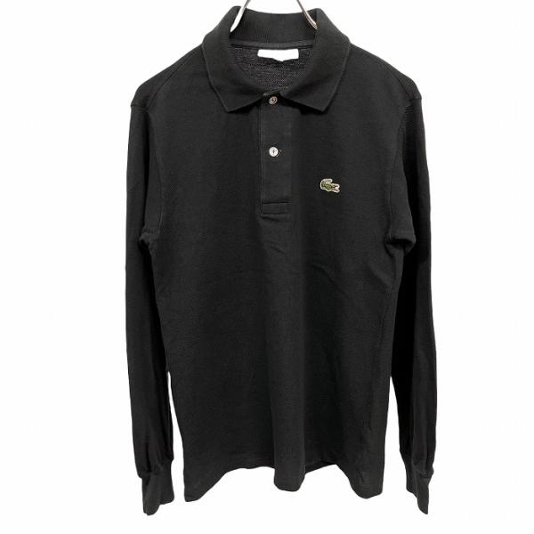 新品タグ付き　シュミーズラコステ　XL 半袖ポロシャツ　黒　ワニ　フランス製 LACOSTE 未使用 ラコステ 半袖ポロシャツ PH023P EDITION