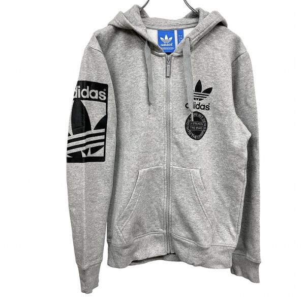 adidas アディダス トレフォイル ジップアップパーカー
