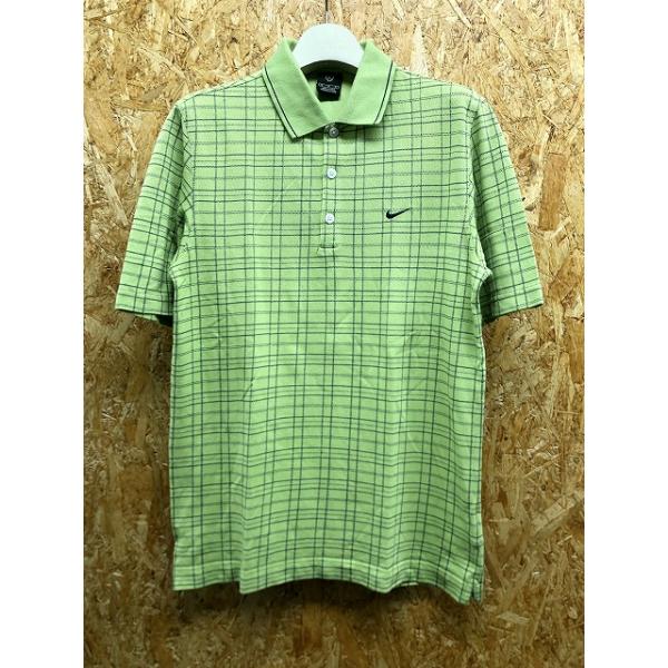 ナイキゴルフ NIKE GOLF 鹿の子 ポロシャツ L ボーダー柄 白 x 黒 ナイキゴルフ NIKE GOLF 鹿の子 ポロシャツ L ボーダー柄 白 x