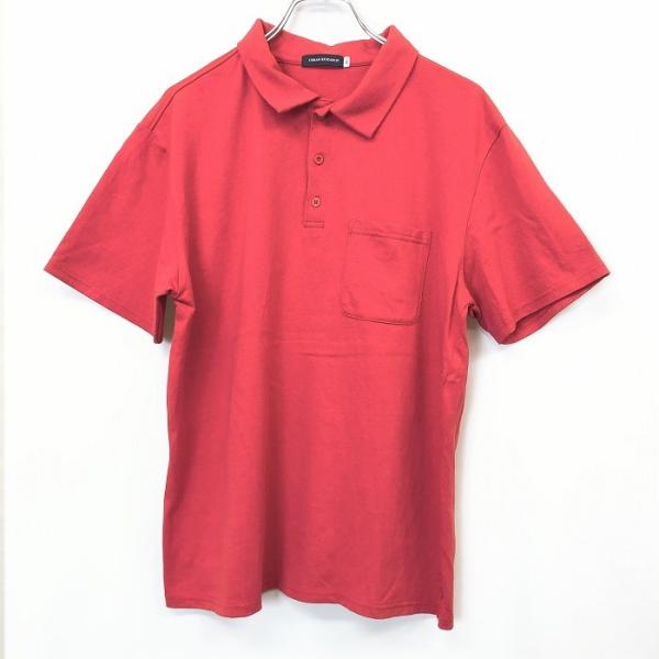 1PUGLIALE3 レッド ポロシャツ IV URBAN RESEARCH アーバンリサーチ ポロシャツ カットソー T