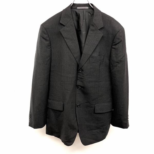 Calvin Klein ck テーラードジャケット 背抜き裏地 ピンストライプ