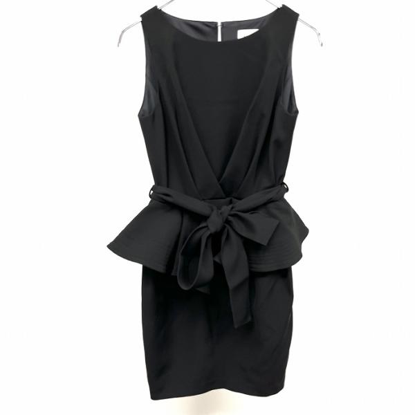 FRAY I.D フレイアイディー ノースリーブ ワンピース ウエストフリル