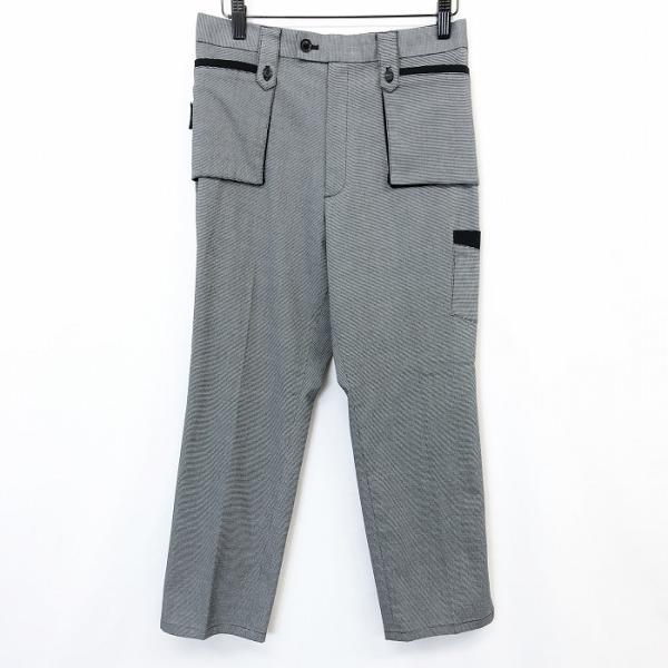 【新品】スティーブンアラン Riopele生地使用 千鳥格子 レーヨン混 パンツ ARTS＆SCIENCE(アーツアンドサイエンス) New easy pants 千鳥格