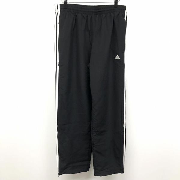 adidas（アディダス） テーパードパンツ ウエストにゴムと紐 裏地付き