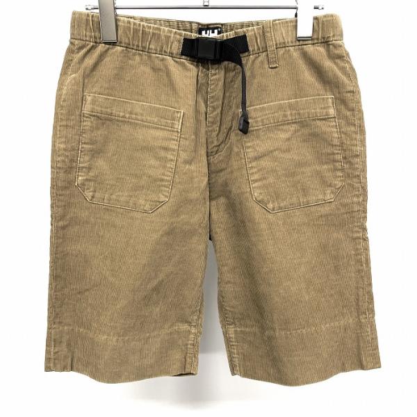 今年人気のブランド品や HELLY テーパードショーツ コーデュロイ ヘリーハンセン HANSEN 女性用