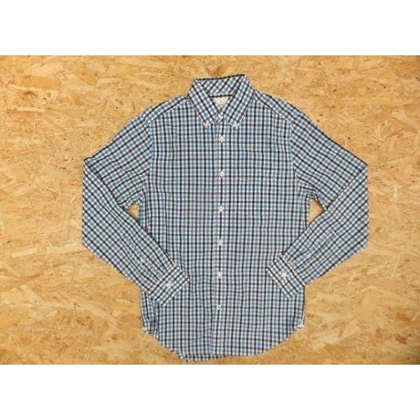 Gap ギャップ Xsサイズ メンズ シャツ 長袖 胸ポケット チェック柄 ボタンダウン ホワイト ブラック ターコイズブルー Sl Undo Rowa ヤフー店 通販 Yahoo ショッピング