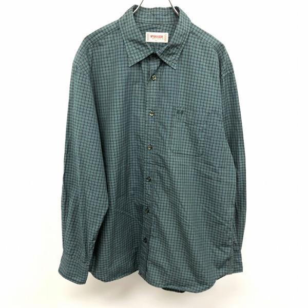 McGREGOR マックレガー シャツ チェック 胸ポケットにロゴ刺繍