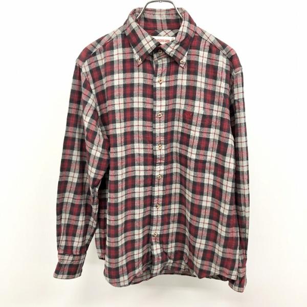 McGREGOR（マックレガー） ネルシャツ ソフトネル チェック ロゴ刺繍