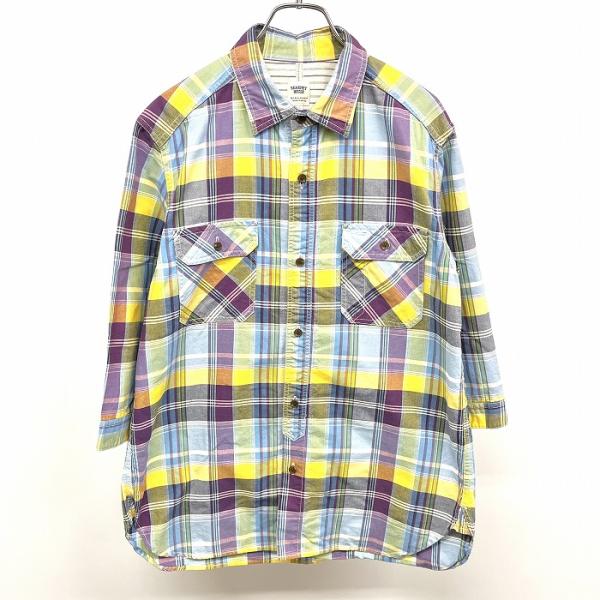 Kearney House ラガーシャツ Mサイズ ブラウンストライプ Kearney House ラガーシャツ Mサイズ ブラウンストライプ 楽天市場