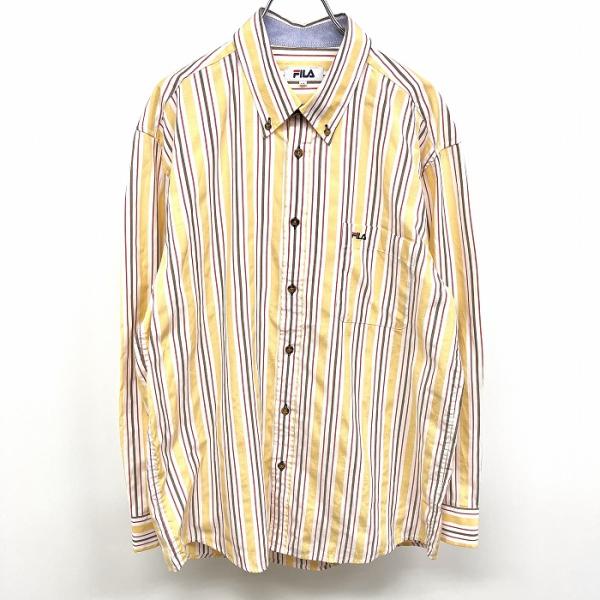 ヨネックス 長袖 ボタンダウンシャツ サイズLL イエロー 刺繍ロゴ 楽天市場】yonex ポロシャツ ボタンダウンの通販