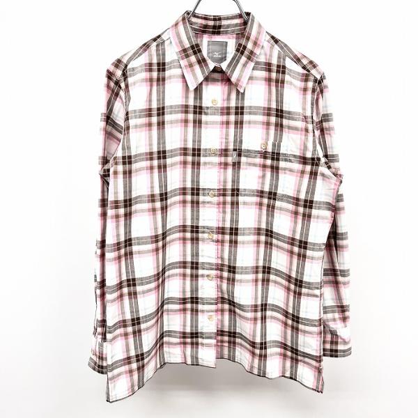 MIZUNO（ミズノ） アウトドア mizuno OUTDOOR シャツ 長袖 チェック