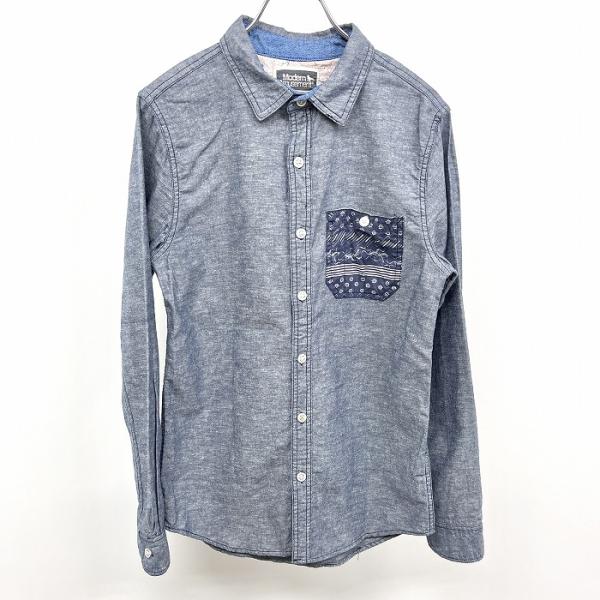 MR⭐︎モラビトブラン　【タグ付き新品未使用】デニムシャツ MR様専用⭐︎モラビトブラン 【タグ付き新品未使用】デニム