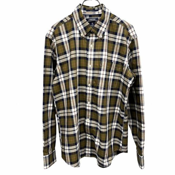 ランズエンド（LANDS' END） LANDS END シャツ ボタンダウン チェック