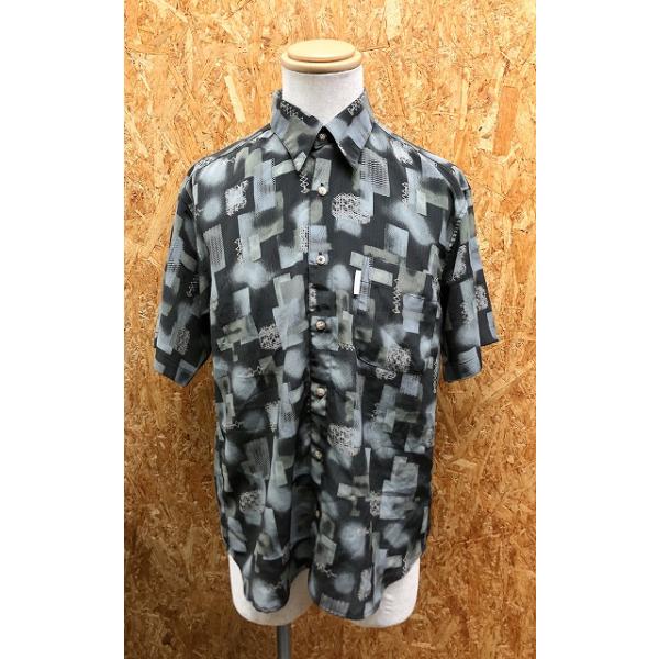 m1945 SABLINA VALENTINO 半袖シャツ L 柄物 年代