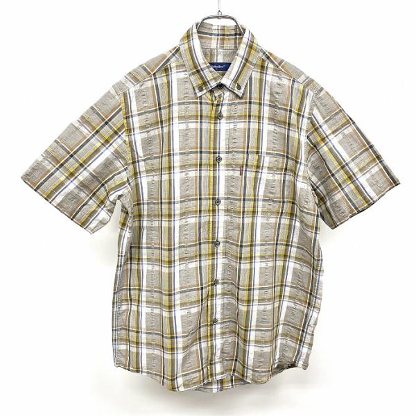 70s usa製 golden bear オンブレチェックブルゾン 短丈 undo-rowa_ss02702