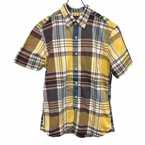 ビームスプラス　タータンチェック シャツジャケット BEAMS PLUS（ビームス プラス）ウール ポリエステル タータン