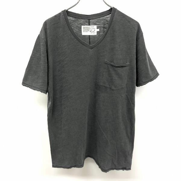 Azul By Moussy アズールバイマウジー Sサイズ メンズ Tシャツ 薄手 半袖 Vネック ポケット 無地 カットソー ヘザーグレー Ts009 Undo Rowa ヤフー店 通販 Yahoo ショッピング