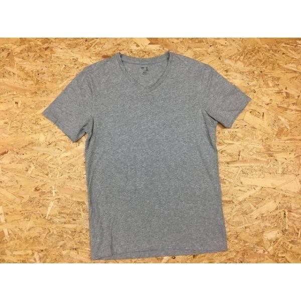 Gap ギャップ Sサイズ メンズ Tシャツ 半袖 無地 Vネック カットソー ボックスカット ヘザーグレー 杢灰色 Ts Undo Rowa ヤフー店 通販 Yahoo ショッピング