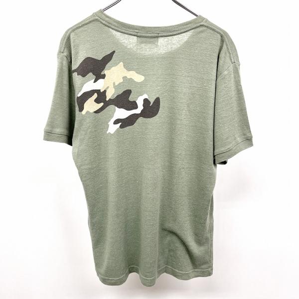 United Arrows Incertus ユナイテッドアローズ インケルトゥス Sサイズ メンズ Tシャツ 半袖 丸首 背面一部に迷彩プリント カットソー 薄緑 Ts Undo Rowa ヤフー店 通販 Yahoo ショッピング
