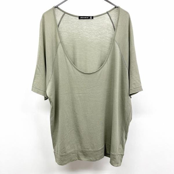 Alternative オルタナティブ Osfm フリーサイズ メンズ Tシャツ 半袖 ラグランスリーブ Uネック カットソー グリーン系 薄緑系 Ts Undo Rowa ヤフー店 通販 Yahoo ショッピング