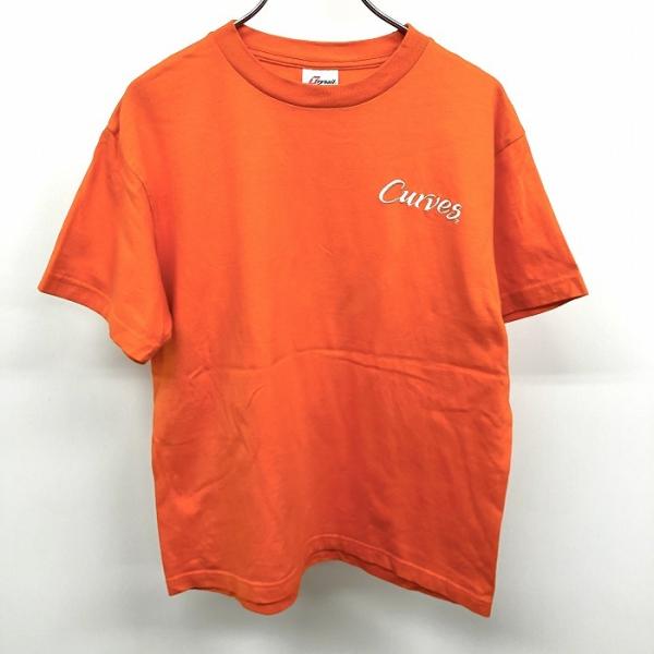 新品未使用◆PW CIRCULUS◆ゴルフ◆メンズ 半袖 Tシャツ◆オレンジ 新品未使用◇PW CIRCULUS◇ゴルフ◇メンズ 半袖 Tシャツ◇オレンジ