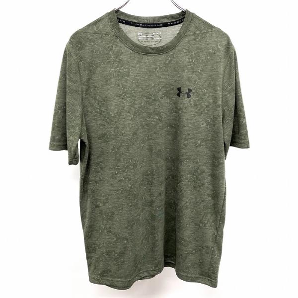 77887　アンダーアーマー　Tシャツ　カーキ　Ｍ 77887 アンダーアーマー Tシャツ カーキ M はく