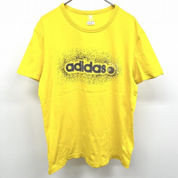 アディダス ネオレーベル adidas NEO LABEL Tシャツ ロゴプリント 丸首 半袖 綿1...