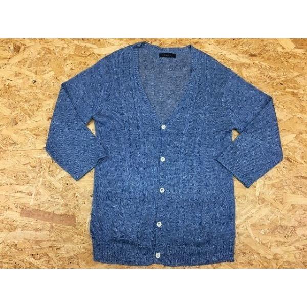 Rageblue レイジブルー Lサイズ メンズ ローゲージニット カーディガン ケーブル柄 半端袖 麻 アクリル ライトグレー 薄灰色 Wl Undo Rowa ヤフー店 通販 Yahoo ショッピング