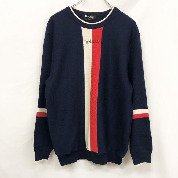 Lupo di Mare 青 ジップアップセーター Lupo di Mare 青 ジップアップセーター クォータージップ