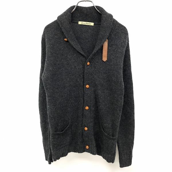 journal standard チャコール ショートウール ボレロ　七分袖 journal standard チャコール ショートウール ボレロ七分袖