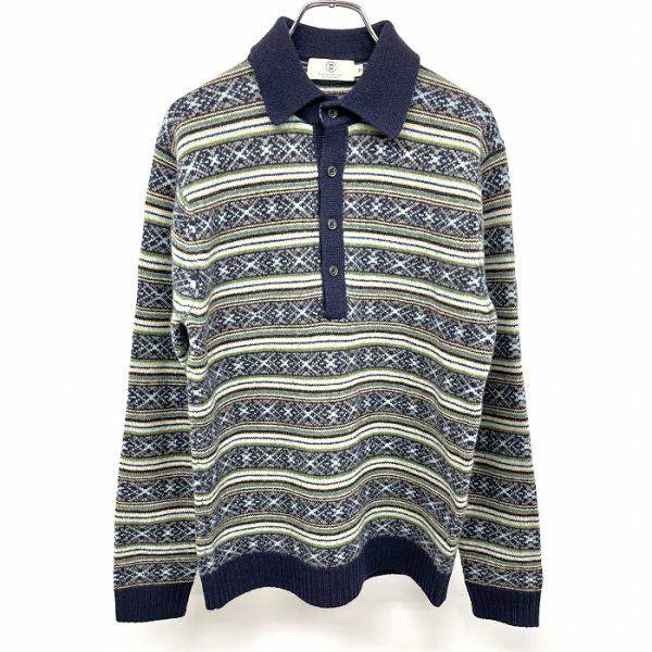 UNITED ARROWS ニットポロ ニットポロシャツ UA COZY ウォッシャブル