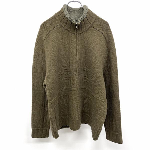 Eddie Bauer グリーン ニットセーター XL Eddie Bauer グリーン ニットセーター XL Eddie Bauer