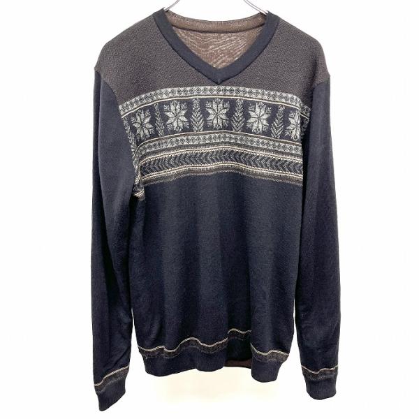 TAKEO KIKUCHI（タケオキクチ） ニット セーター 長袖 リバーシブル