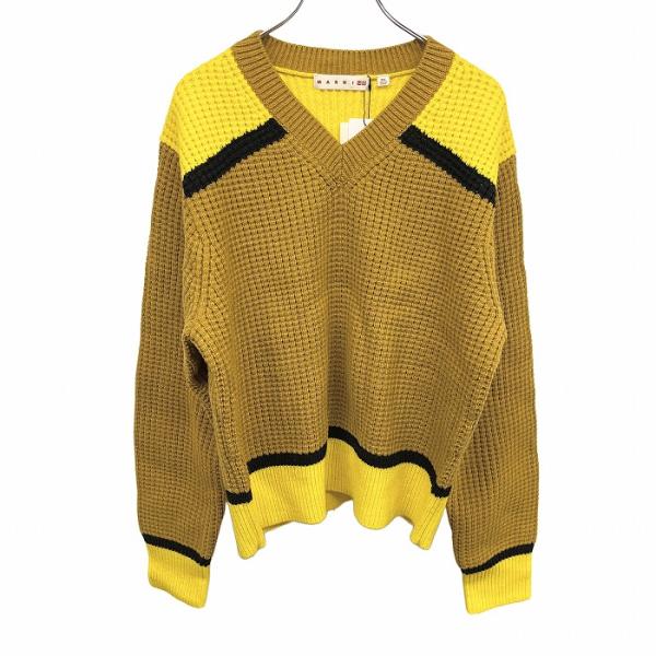 MARNI スリーブＶネックセーター undo-rowa_wl02961