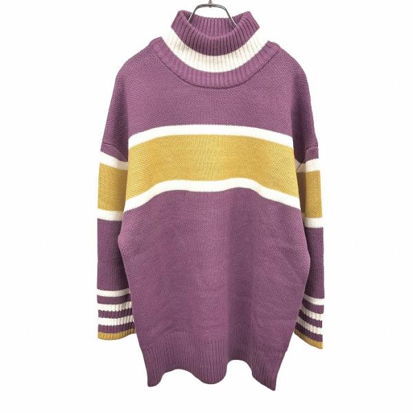 MOUSSY 【新品】MOUSSY STUDIOWEAR ニット セーター ハイネック