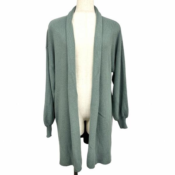 GLOBAL WORK グローバルワーク 【新品】GLOBAL ニットガウン ショール  