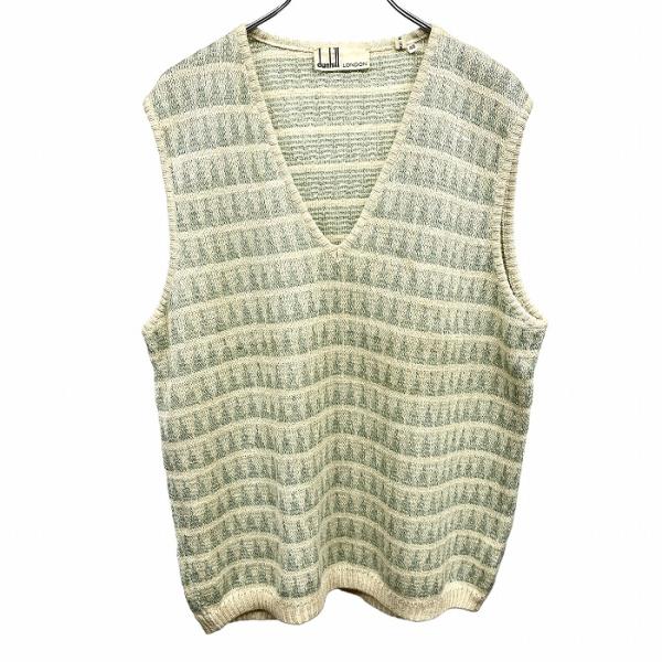 dunhill（ダンヒル） ニット ベスト ノースリーブセーター Vネック