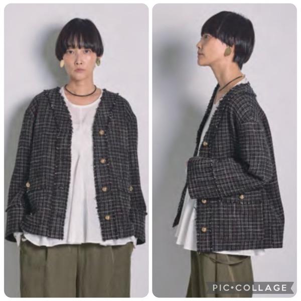 CHIGNON(シニヨン)/ツイードJK : アンドゥ - 通販 - Yahoo!ショッピング