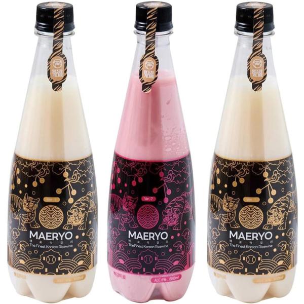 韓国釜山の醸造場で独自工法により造られた生マッコリ。 米・麹・水しか使わない完全無添加で造られた三醸酒（三回発酵させる醸造法）に乳酸菌を足し、もう一度醗酵させる新しい工法で腸内環境を整えます。 健康的で甘みと酸味の完璧な均衡を保ったプレミア...