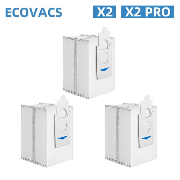 エコバックス用紙パック ECOVACS エコバックス DEEBOT X2 X2PRO 繰り返し用 紙パック ロボット掃除機 消耗品 交換用品 ごみ収集  3点セット 9点セット