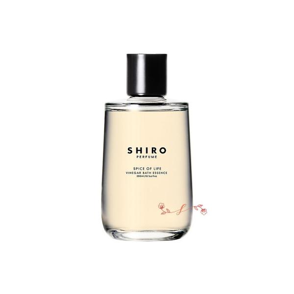 バスタイムに豊かな香りのスパイスを添える ビネガーバスエッセンス。食のセレクト＜SHIRO LIFE＞で取り扱う石川県金沢市今川酢造の酢※を使用し、シンプルな処方で仕上げたリフレッシュアイテム。全身浴にはもちろん、足湯でのご使用もおすすめで...