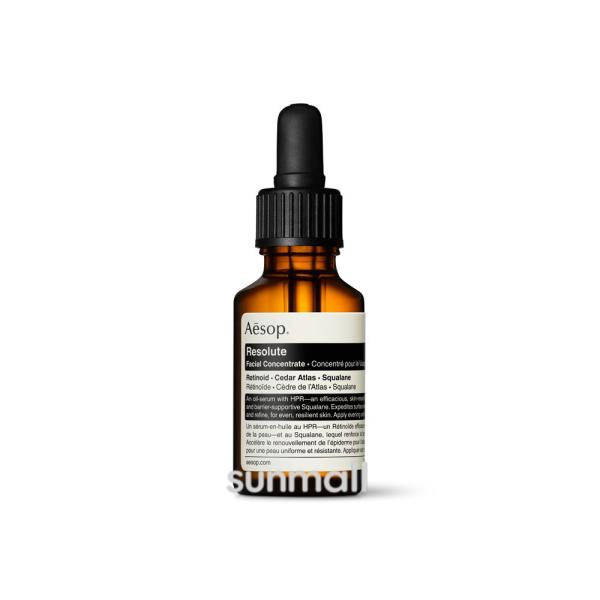 イソップ 美容液 レゾルート フェイシャル コンセントレート 25ml Aesop（イソップ） レゾルート フェイシャル コンセントレイト 25mL