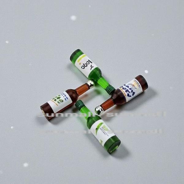 1点販売】【4タイプ選択】韓国焼酎風 ミニチュアボトル 小瓶タイプ