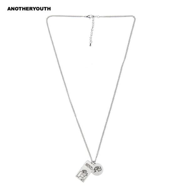 ANOTHERYOUTH (アナザーユース) 2 PENDANT NECKLACE (SILVER