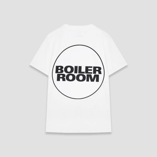 BOILER ROOM (ボイラー ルーム) CORE T-SHIRT (WHITE) [ボイラー